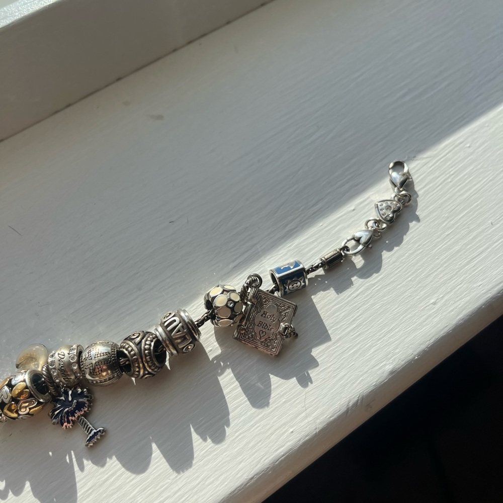 Brighton Silver Charm Bracelet - Picture 2 of 2